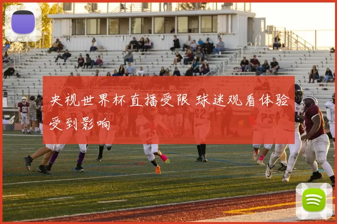 央视世界杯直播受限 球迷观看体验受到影响