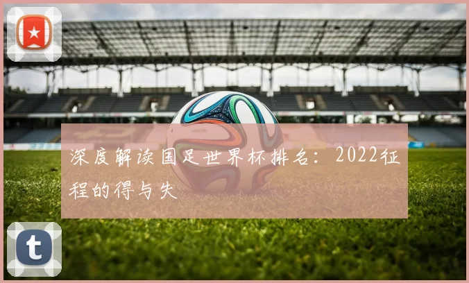 深度解读国足世界杯排名:2022征程的得与失